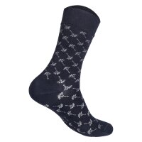 JOOP! Unisex Socken, 2er Pack - Premium Essential Iconic Socks, Logo, Baumwollmischung Dunkelblau 35-38