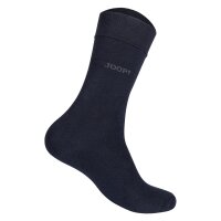 JOOP! Unisex socks, pack of 2 – Premium Essential Iconic Socks, logo, cotton blend Dark Blue 35-38 (UK 3-5,5)