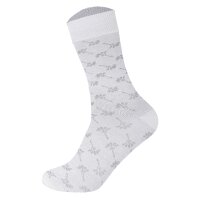 JOOP! Unisex socks, pack of 2 – Premium Essential Iconic Socks, logo, cotton blend White 35-38 (UK 3-5,5)