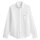 GANT Herren Hemd - Regular Cotton Linen Shirt, Leinen-Baumwoll-Mix, einfarbig Weiß M