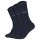 JOOP! Unisex Socken, 3er Pack - Premium Essential Mercerised Socks, Logo, einfarbig Dunkelblau 39-42