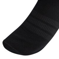 adidas Unisex Quarter Socken, 3er Pack - Thin & Light Sportswear Ankle Socks, Logo, einfarbig Schwarz 37-39