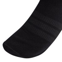 adidas Unisex Quarter Socks, 9-pack - Cushioned Sportswear Ankle Socks, logo, padded, solid color Black/Grey/White 37-39 (UK 4.5-6)