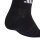 adidas Unisex Quarter Socken, 9er Pack - Cushioned Sportswear Ankle Socks, Logo, gepolstert, einfarbig Schwarz/Grau/Weiß 37-39
