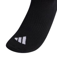 adidas Unisex Socks, 9-pack - 3-Stripes Cushioned Sportswear Crew Socks, Logo, Stripe, Cushioned Black 37-39 (UK 4.5-6)