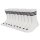 adidas Unisex Socks, 9-pack - 3-Stripes Cushioned Sportswear Crew Socks, Logo, Stripe, Cushioned White 37-39 (UK 4.5-6)