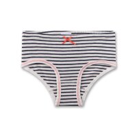 Sanetta Girls Hipster briefs, pack of 5 – kids, briefs, single jersey, cotton blend White/Black/Red 104