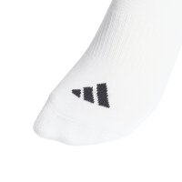 adidas Unisex Quarter Socks, 9-pack - 3-Stripes Cushioned Sportswear Mid-Cut Socks, logo, stripes, padded White 37-39 (UK 4.5-6)