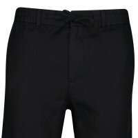 GANT Herren Shorts, Leinen - Regular Linen Shorts, kurze Hose, einfarbig Schwarz M