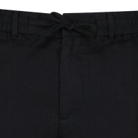 GANT Herren Shorts, Leinen - Regular Linen Shorts, kurze Hose, einfarbig Schwarz M