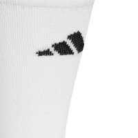adidas Unisex Socks, 3-pack - Performance Climacool Cushioned Crew, Logo, Stripe, Cushioned White 40-42 (UK 6.5-8.5)