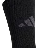 adidas Unisex Socken, 3er Pack - Essentials Climacool Crew Socken, Logo Schwarz 37-39