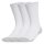 adidas Unisex Socks, 3-pack - Essentials Climacool Crew Socks, logo White 40-42 (UK 6.5-8.5)