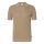 JOOP! JEANS Men Knitted Polo Shirt - Adrianor, Polo Collar, Cotton, Waffle Knit Beige M (Medium)