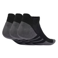 adidas Unisex Sneakersocken, 3er Pack - Essentials Climacool Low Socken, Logo Schwarz 37-39