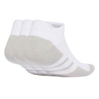 adidas unisex sneaker socks, pack of 3 - Essentials Climacool Low Socks, logo White 40-42 (UK 6.5-8.5)