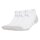 adidas Unisex Sneakersocken, 3er Pack - Essentials Climacool Low Socken, Logo Weiß 40-42