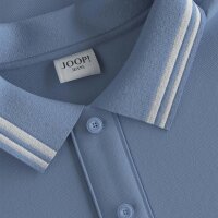 JOOP! JEANS Herren Poloshirt - Agneloa, Polokragen, Jersey, Baumwollmischung Blau L