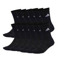 adidas Unisex Socks, 12-pack - Cushioned Crew Socks,...