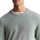 GANT Herren Stirckpullover mit Rundhals - Micro Textured Cotton C-Neck, Baumwolle Eukalyptus (Ceramic Grey) L