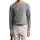 GANT Mens Knitted Jumper with Round Neck - Micro Textured Cotton C-Neck, Cotton Eucalyptus (Ceramic Grey) M (Medium)