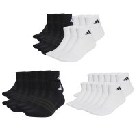 adidas Unisex Quarter Socken, 12er Pack - Cushioned...