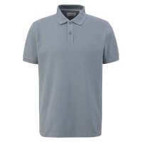 s.Oliver Herren Poloshirt - Basic, Polokragen, Baumwolle, einfarbig Hellgrau M
