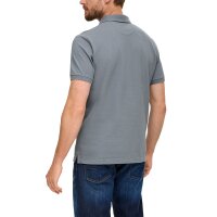 s.Oliver Herren Poloshirt - Basic, Polokragen, Baumwolle, einfarbig Hellgrau M