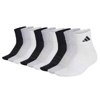 adidas unisex quarter socks, 9-pack - Thin & Light...