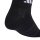 adidas Unisex Quarter Socken, 9er Pack - Thin & Light Sportswear Ankle Socks, Logo, einfarbig Schwarz 37-39