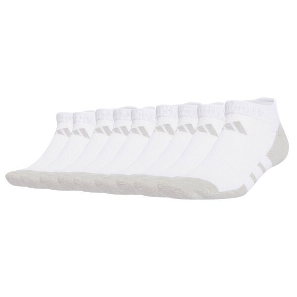 adidas Unisex Sneakersocken, 9er Pack - Essentials Climacool Low Socken, Logo Weiß 40-42