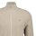 GANT Mens Cardigan with Stand-up Collar - Micro Textured Cotton Zip Cardigan, Cotton Beige M (Medium)