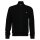 GANT Herren Stirckjacke mit Stehkragen - Micro Textured Cotton Zip Cardigan, Baumwolle Schwarz M