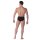WOH Herren Tanga-Slip - Sexy Fun, Baumwol-Mix, Eingriff, einfarbig Schwarz S