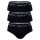 GANT Herren Slips, 3er Pack - Brief 3-Pack, Slim Fit, Logo, Stretch Cotton, uni Schwarz M