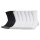 adidas Unisex Socks, 9-pack - Essentials Climacool Crew Socks, logo 2xWhite/Black 37-39 (UK 4-6)