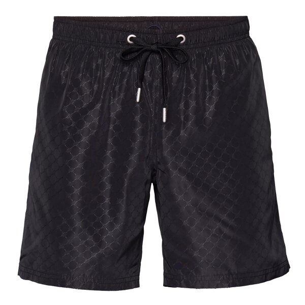 JOOP! Herren Badeshorts - Cortina Allover-Print, Bademode, Badehose Schwarz M