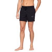 JOOP! Herren Badeshorts - Solid Cornflower, Bademode, Badehose Schwarz M