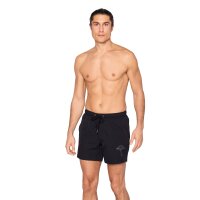 JOOP! Men swim shorts – Solid Cornflower, swimwear, swimming trunks Black M (Medium)