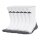 adidas Unisex Socks, 9-pack - Performance Climacool Cushioned Crew, Logo, Stripe, Cushioned White 40-42 (UK 6.5-8.5)