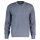 GANT Herren Stirckpullover mit Rundhals - Sunfaded C-Neck, Stückwaschung, Baumwolle Blau (Faded Denim) L