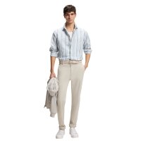 BOSS Mens Trainers - Rhys Tenn pu, low-top trainers, laces, casual, logo White EUR 41 (UK 7)