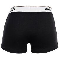 BOSS Herren Boxershorts, 3er Pack - Trunk 3P Power, Cotton Stretch, Logo, uni Schwarz M