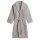 GANT Unisex Bademantel - JACQUARD HERRINGBONE ROBE, Schalkragen, Fischgrätmuster Grau S