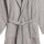 GANT Unisex Bathrobe - JACQUARD HERRINGBONE ROBE, shawl collar, herringbone pattern Grey S (Small)