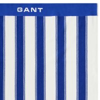GANT Beach Towel - YACHT STRIPE BEACH TOWEL, Shower Towel, Organic Cotton, Stripes Royal blue 100x180cm