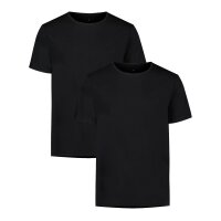 Under Armour Mens T-Shirt, 2-Pack – Performance Cotton Undershirts, solid color, crew neck, stretch Black M (Medium)