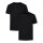 Under Armour Herren T-Shirt, 2er Pack - Performance Cotton Undershirts, einfarbig, Rundhals, Stretch Schwarz M