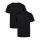 Under Armour Herren T-Shirt, 2er Pack - Performance Cotton Undershirts, einfarbig, Rundhals, Stretch Schwarz M