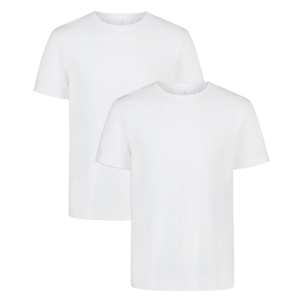 Under Armour Mens T-Shirt, 2-Pack – Performance Cotton Undershirts, solid color, crew neck, stretch White M (Medium)